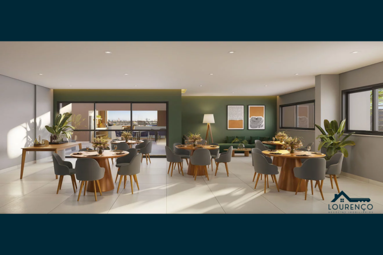 Ilustração Artistica do Salão de Festas