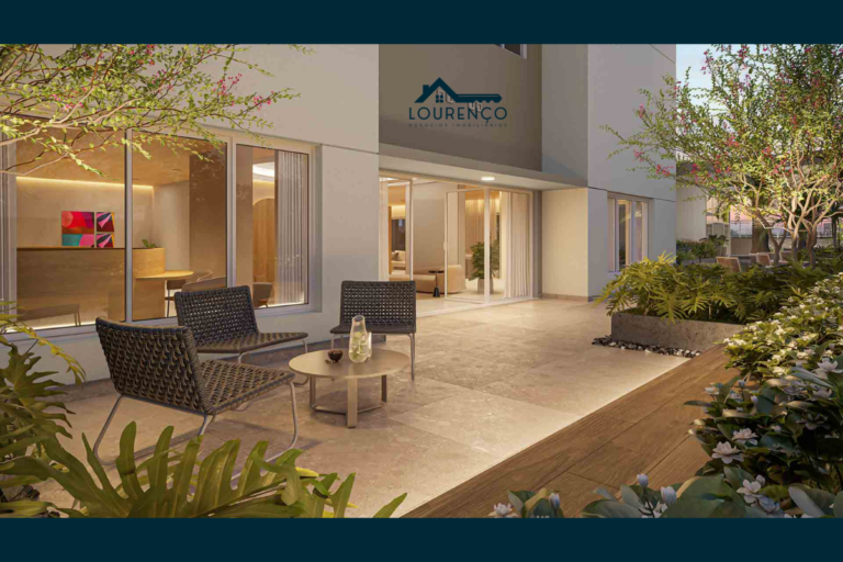 Praça de apoio ao salão de festas