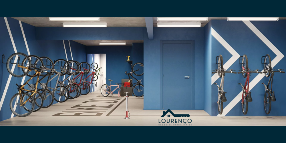 Ilustração Artistica do Bicicletario