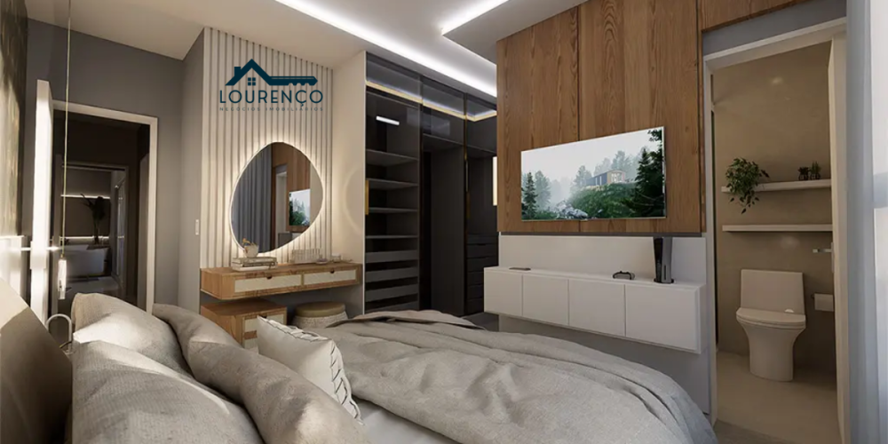 Suite (Planta de 4 dormitórios)