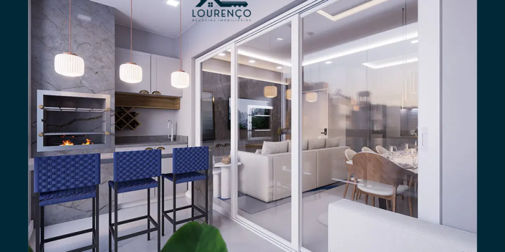 Varanda Gourmet (Planta de 3 dormitórios)